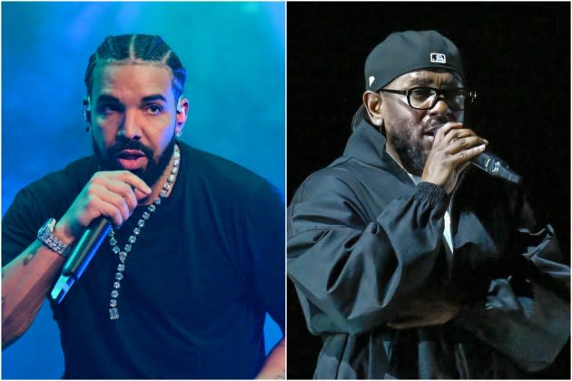 Drake, Kendrick Lamar - Credit: Prince Williams/Wireimage; Astrida Valigorsky/Getty Images