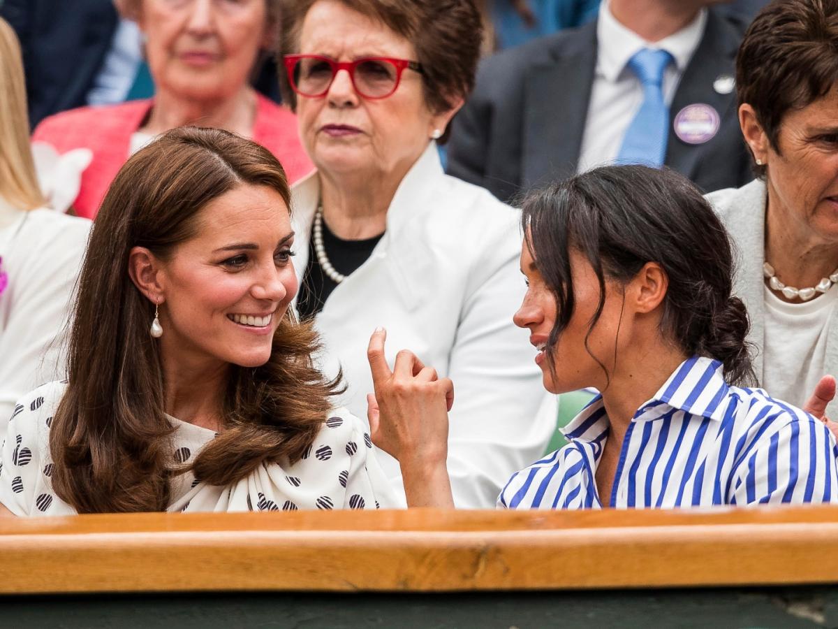 That Famous Photo of Kate Middleton and Meghan Markle at Wimbledon Nothing Like It Seemed