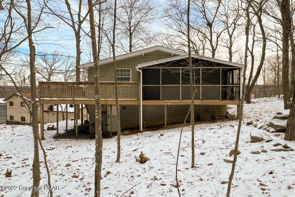 A Bushkill home for sale in March. According to some Poconos real estate agents, inventory was expected to stay low in Monroe County during the early months of 2022.