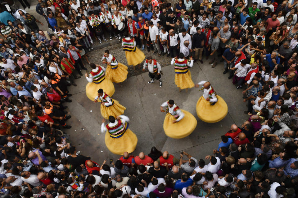Los Zancos Dance in Spain