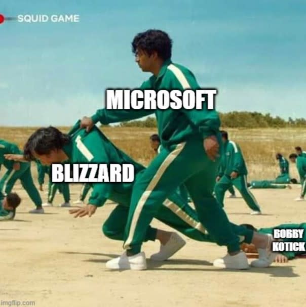 Los gamers se toman con humor el movimiento de Microsoft