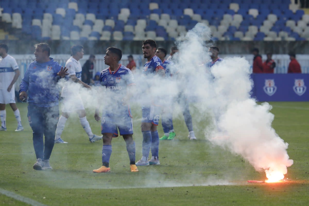 CHILE-FÚTBOL VIOLENCIA (AP)