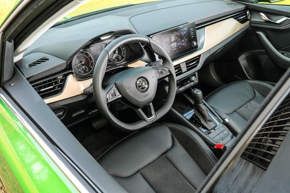 Scala 也是第一款使用全新內裝設計的 Škoda 產品。
