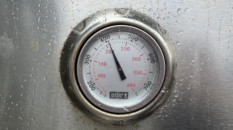 grill temperature display