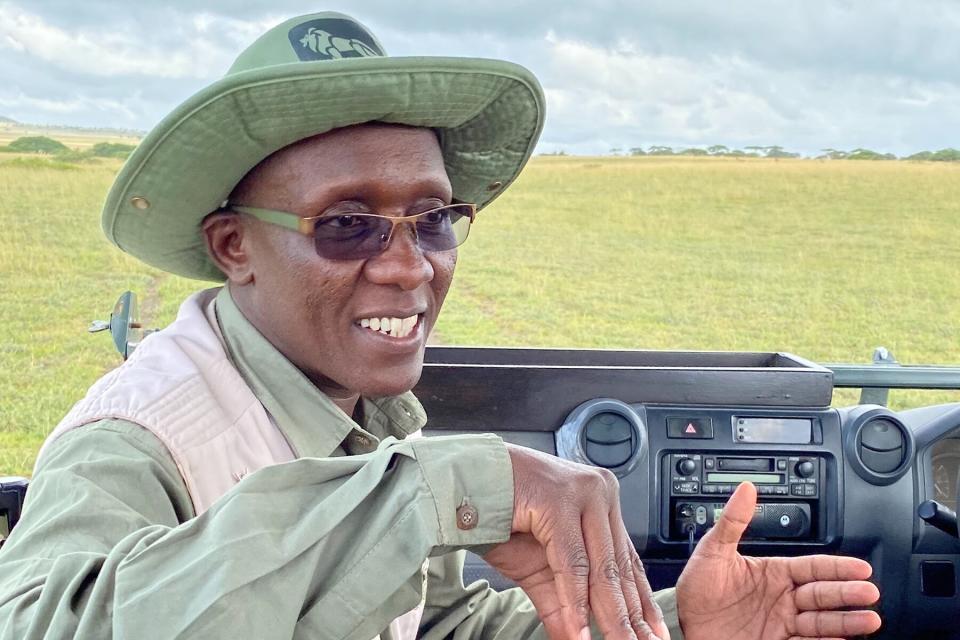 Kitonyi ‘George ‘ Kamonde on a safari