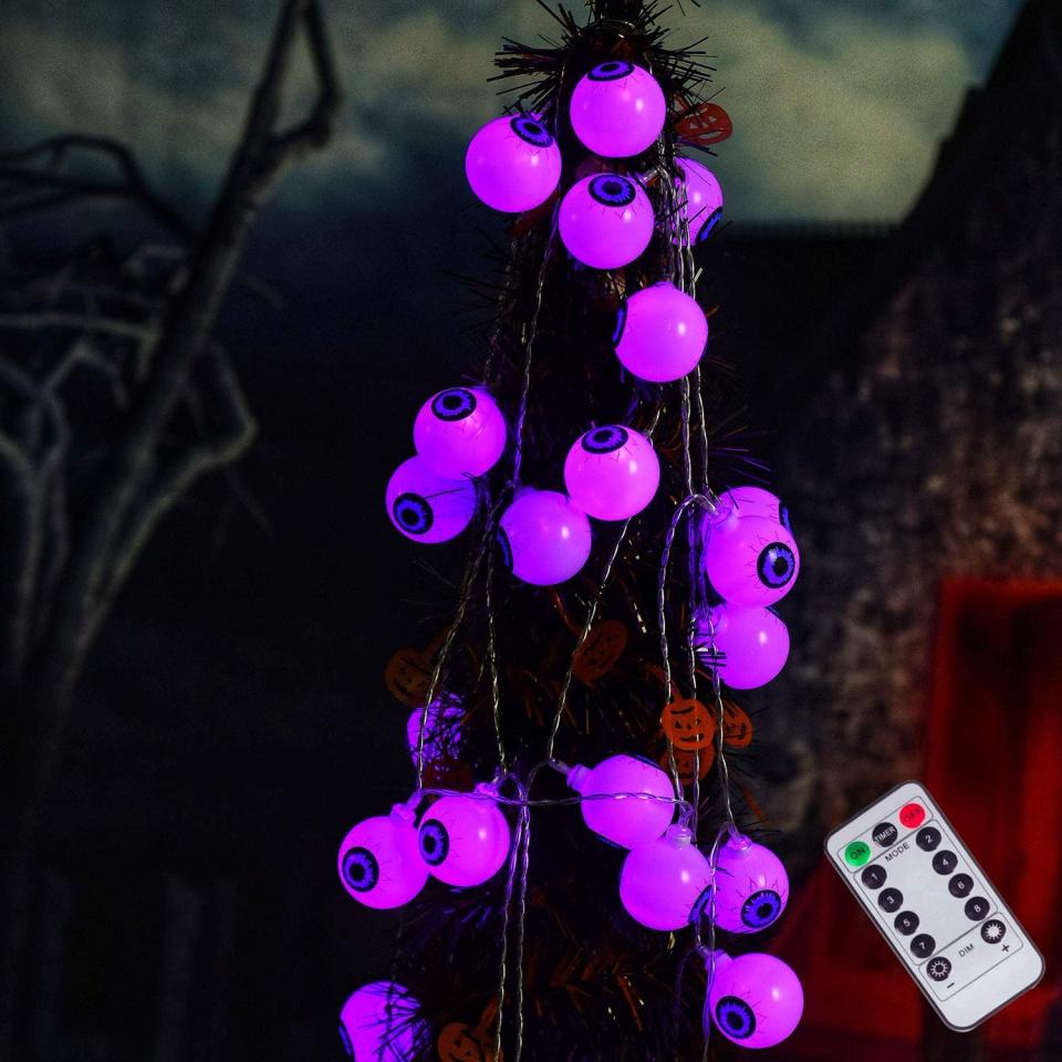 Cadena de luces led Halloween. Foto: Amazon.com.mx