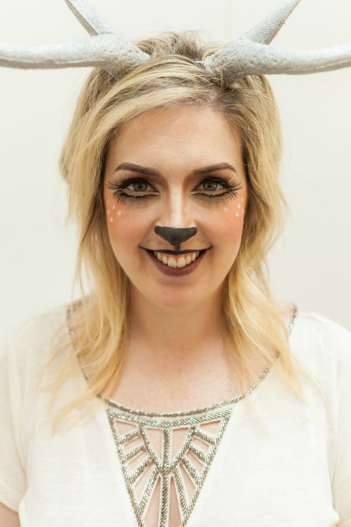 halloween makeup deer