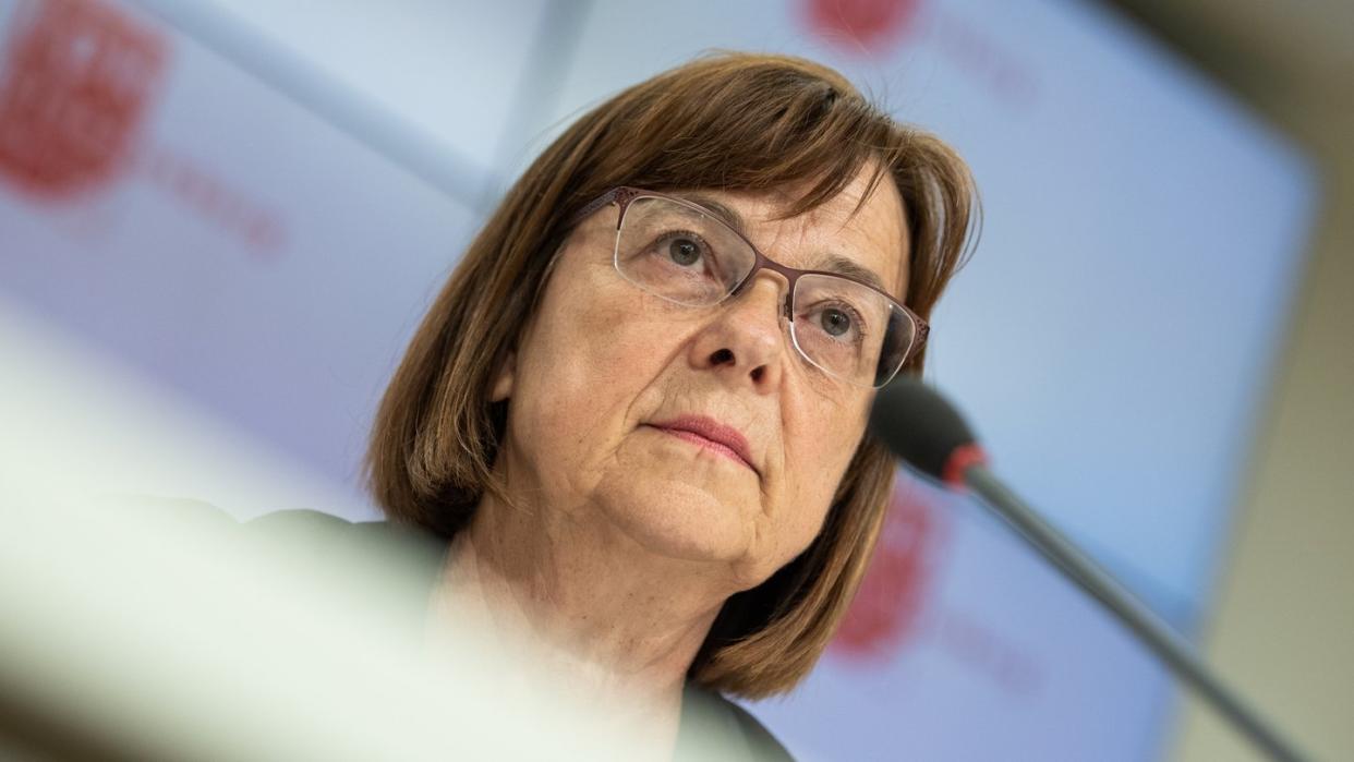 Ursula Nonnemacher, Fraktionsvorsitzende von Bündnis 90/Die Grünen in Brandenburg. Foto: