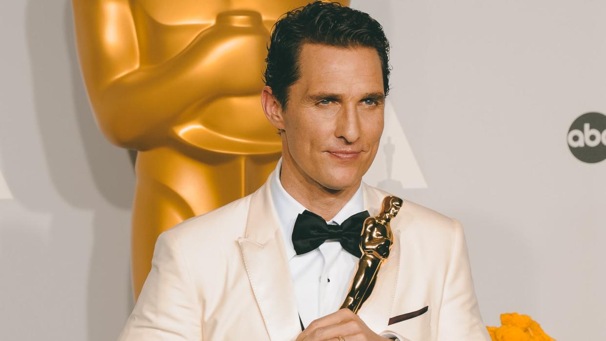 Matthew McConaguhey richest oscar winner