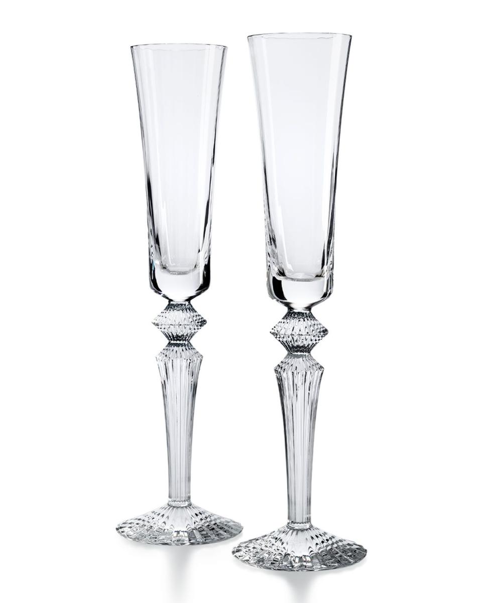 Crystal Champagne Flutes