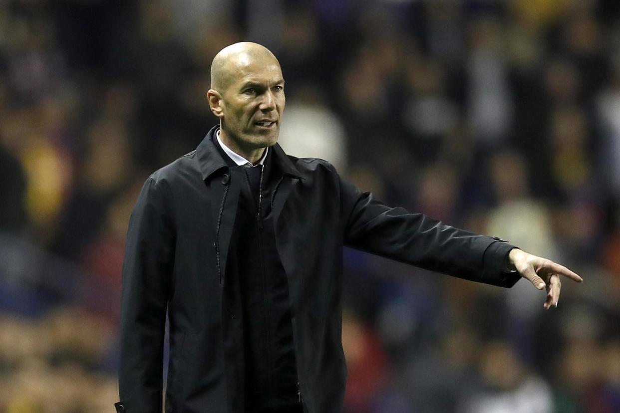 Zidane locks horns with Guardiola for the first time in a competitive match on Wednesday night: Getty Images