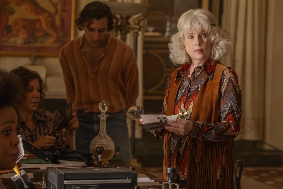 Julia Duffy is Mary in Episode 9 of "Palm Royale" on Apple TV+.