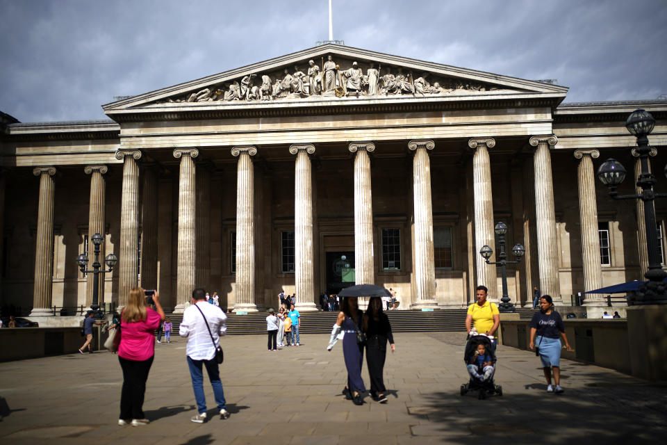 大英博物館（British Museum）。（資料照／Yui Mok/PA Images via Getty Images）