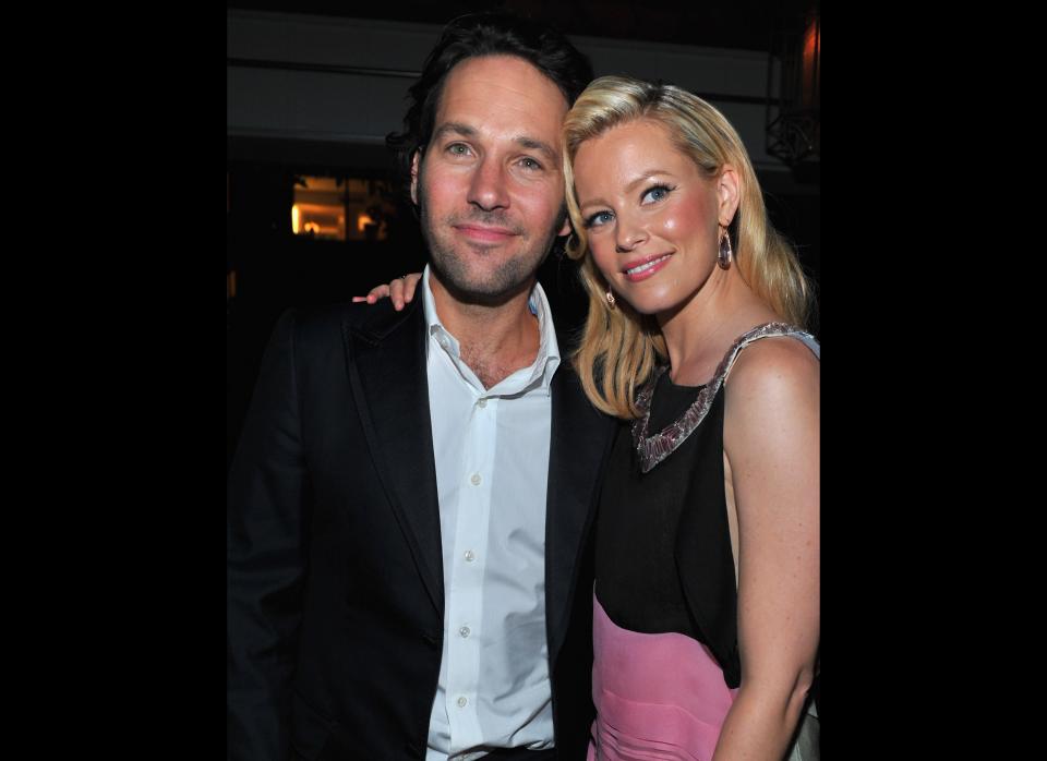 Actor Paul Rudd and actress Elizabeth Banks attend the after party for The Weinstein Company's 'Our Idiot Brother' on August 16, 2011 in Los Angeles, California.  (Getty)