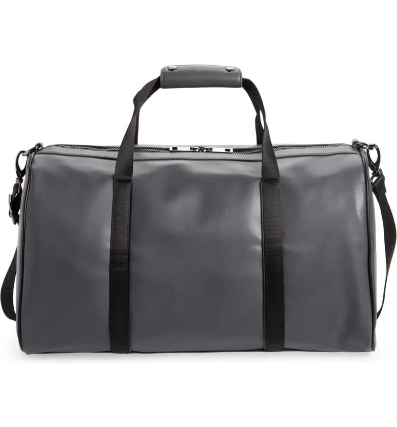 Ted Baker London Phixx Faux Leather Holdall Duffle Bag