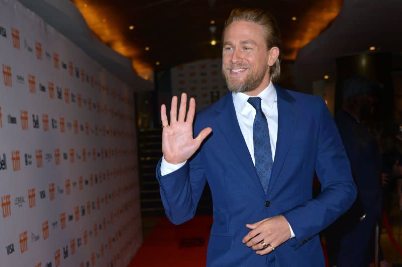 Charlie Hunnam attends the Toronto International Film Festival premiere of "Jungleland" in 2019. File Photo by Chris Chew/UPI