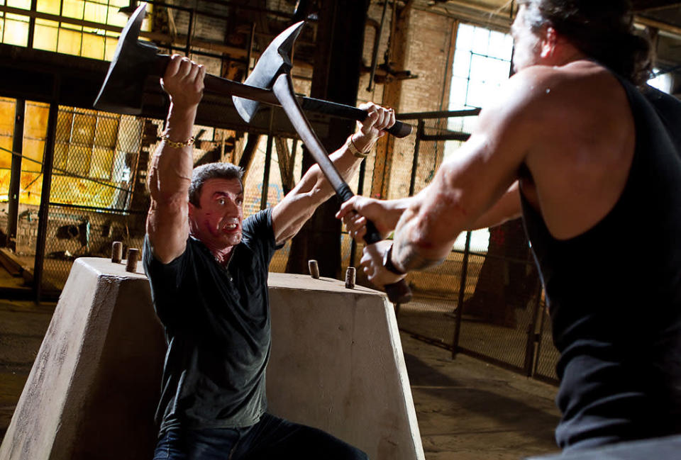 Sylvester Stallone in Warner Bros. Pictures' "Bullet to the Head" - 2013