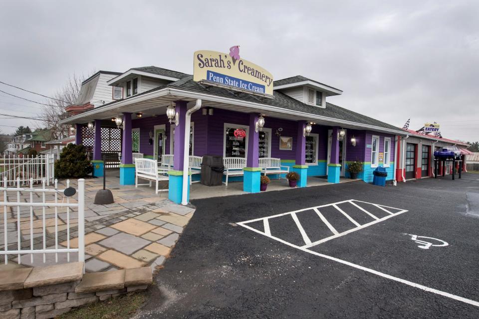 Sarah's Creamery is attached to Johnny's Raceway Eatery on South Main Street in Dover Tuesday January 8, 2019.