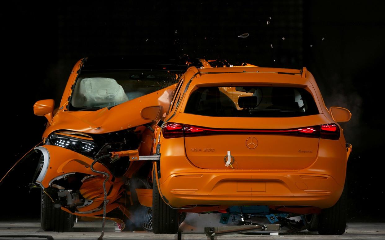 With a staff of 150 and three crash-test tracks, they can perform up to five crashes a day