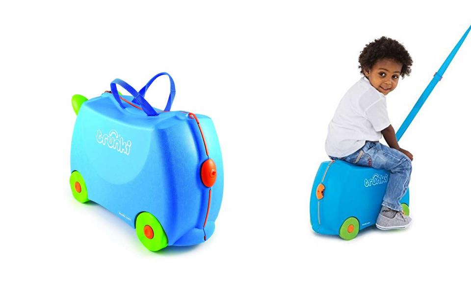 Trunki The Original Ride-on Suitcase in Terrance Blue