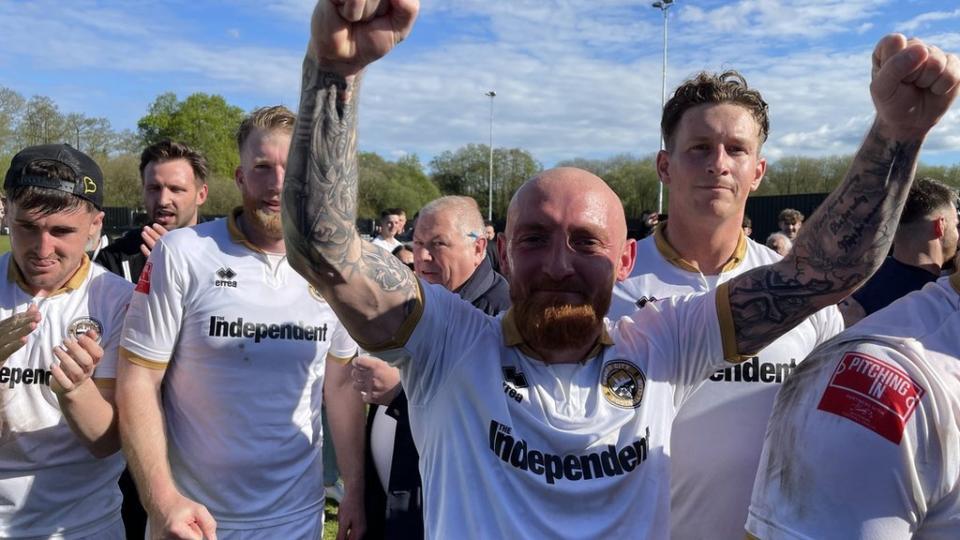 Truro City celebrate