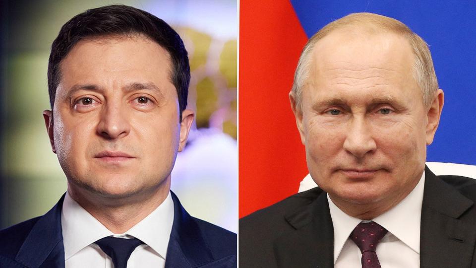 Zelensky and Putin