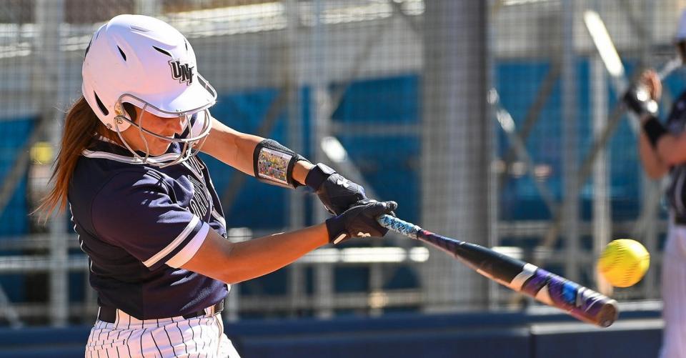 Ashley Goebel, University of North Florida senior catcher, was selected to the preseason All-ASUN team.