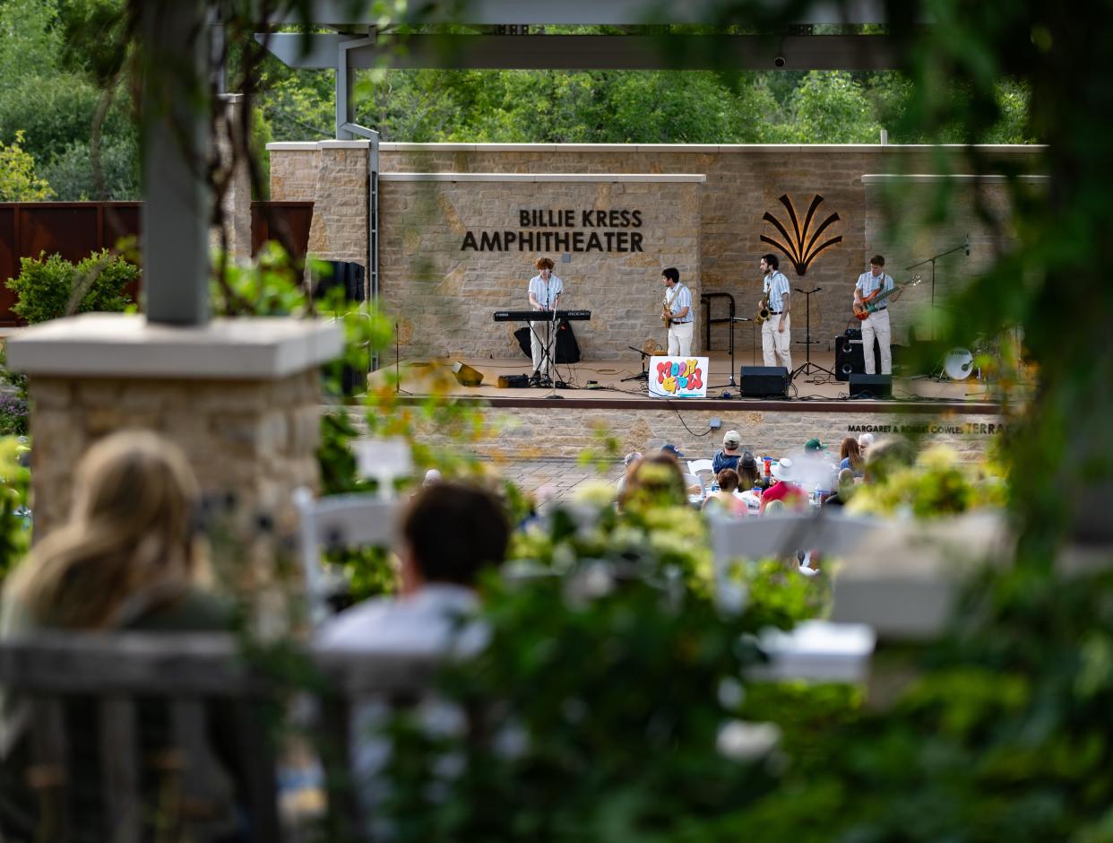 The Billie Kress Amphitheater at Green Bay Botanical Garden will host 12 concerts this summer.