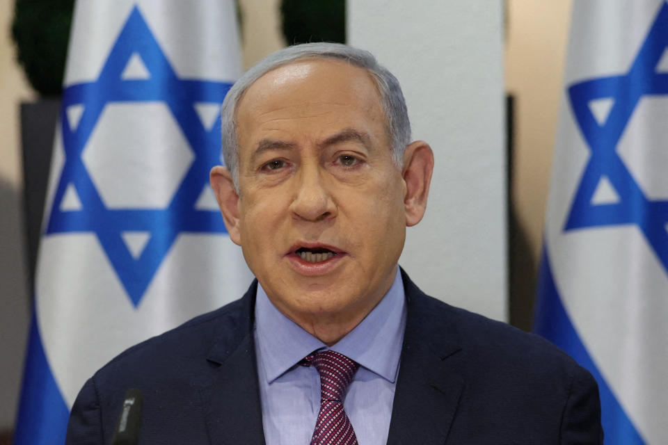 Benjamin Netanyahu, primer ministro de Israel. (ABIR SULTAN/Pool via REUTERS/File Photo)