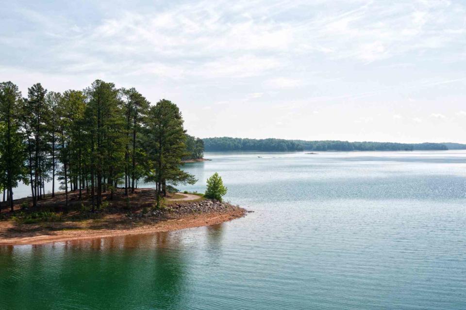 <p>Getty</p> Stock photo of Lake Lanier