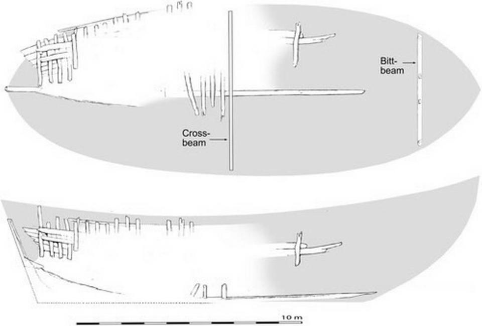 Visual reconstruction of the hull