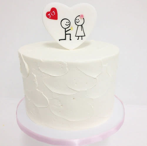 Engagement Cake