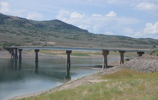 US 50 bridge over Blue Mesa Reservoir - CDOT