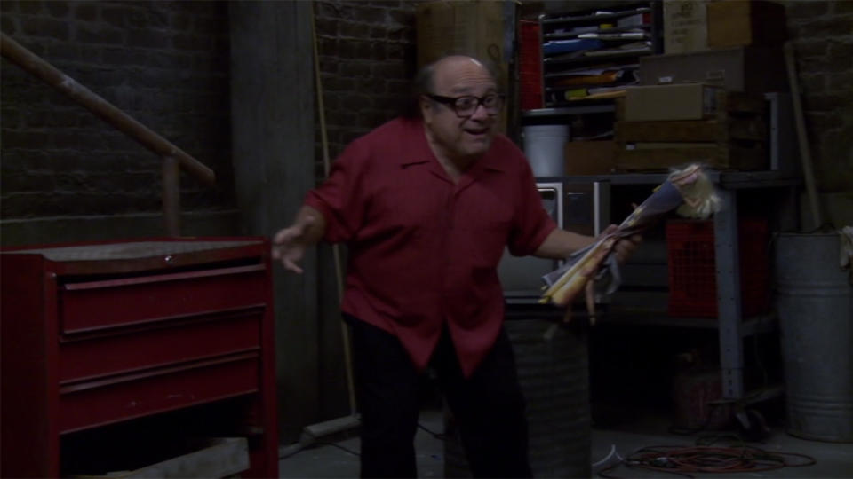 Frank traps the gang in It's Always Sunny In Philadelphia