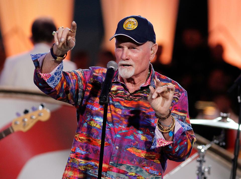 Mike Love's touring version of the group does not include the other two surviving members of the classic Beach Boys lineup, Brian Wilson and guitarist Al Jardine.