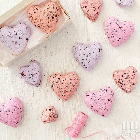 Choose romantic or cutesy to express your love and affection with handmade Valentine's Day gifts this year. We have creative DIY Valentine's Day gifts for him and her: home projects, DIY Valentine's Day cards, photo projects, and food gifts. These gifts are sure to show loved ones how much you care.