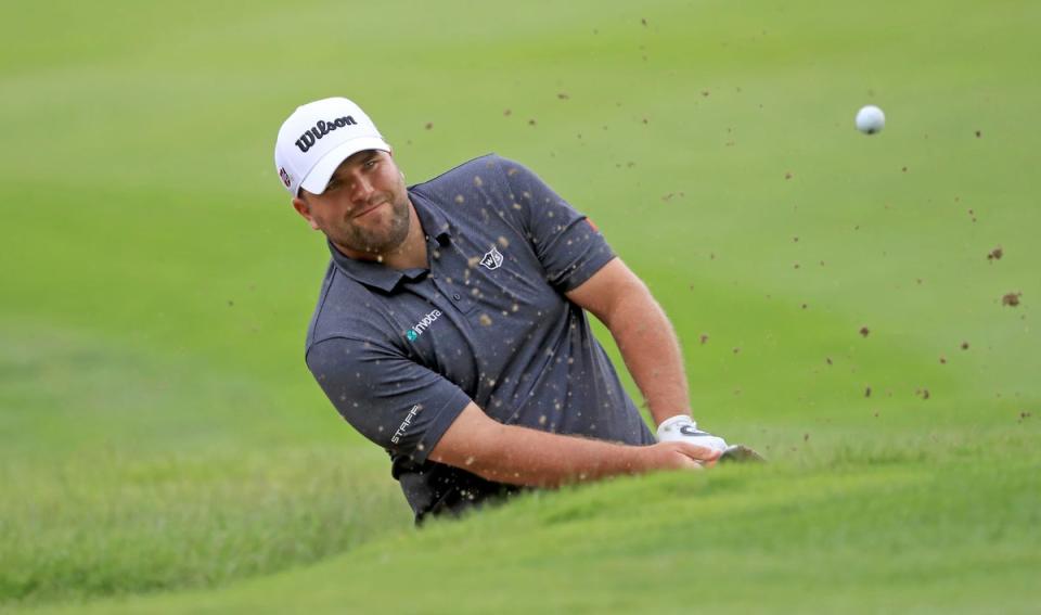 Jack Senior lies a shot off the lead heading into the final round of the Horizon Irish Open (Donall Farmer/PA) (PA Wire)