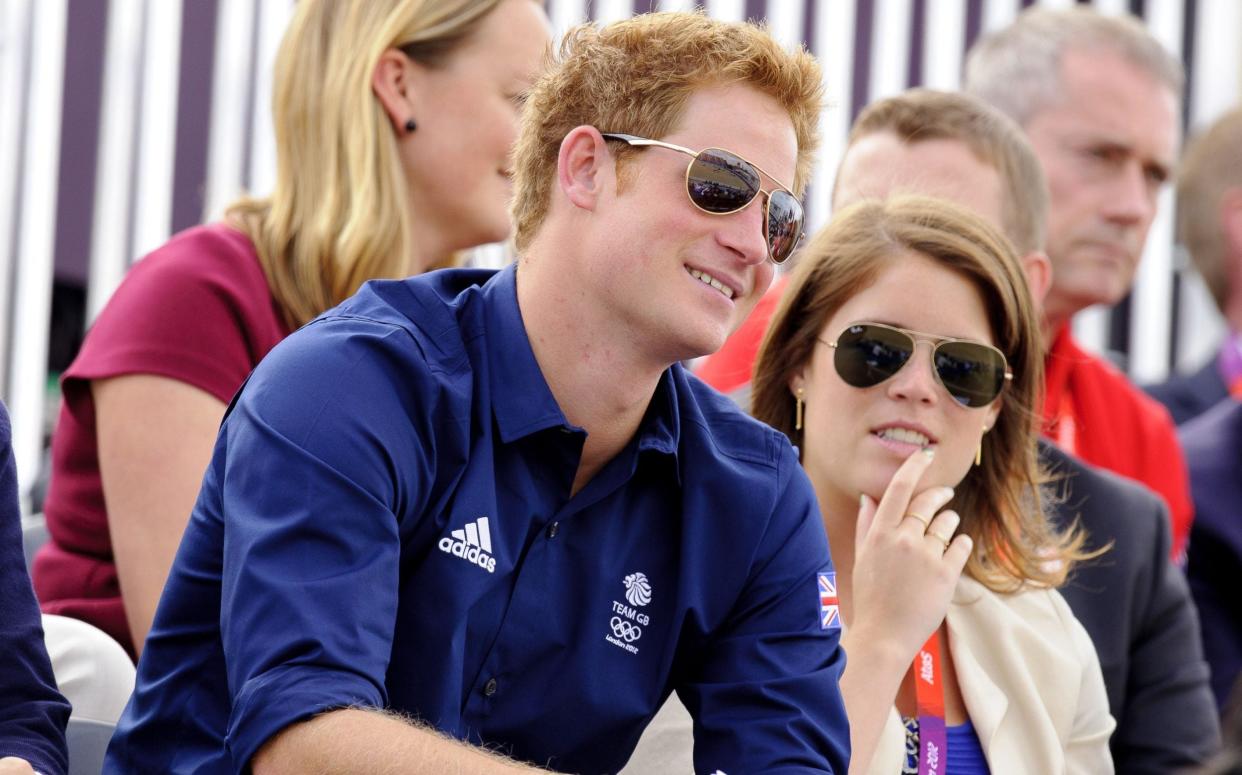 Harry and Eugenie are said to be close - Shutterstock