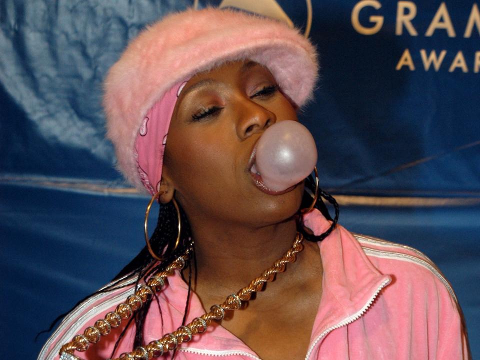 Missy Elliott during The 45th Annual GRAMMY Awards in 2003