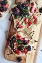 <p>Think of these red, white and blue bites like a pizza bagel, but fancier. <br></p><p><em><a href="https://www.halfbakedharvest.com/grilled-blackberry-strawberry-basil-and-brie-pizza-crisps/" rel="nofollow noopener" target="_blank" data-ylk="slk:Get the recipe from Half Baked Harvest »;elm:context_link;itc:0;sec:content-canvas" class="link ">Get the recipe from Half Baked Harvest »</a></em></p>