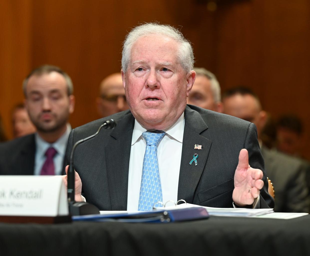 Air Force Secretary Frank Kendall defends his proposal to reassign some units of the Air National Guard to the fledgling U.S. Space Force. “We’re talking about a few hundred people," he said. "And there are only a handful of states (that) are affected.” Texas would not be affected by the move.