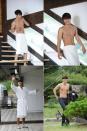Choi Si Won reveals his amazing body shape