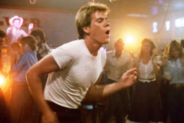 <p>CBS via Getty</p> Kevin Bacon in 'Footloose'