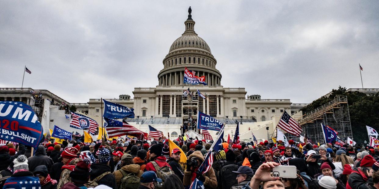 capitol siege trump supporters