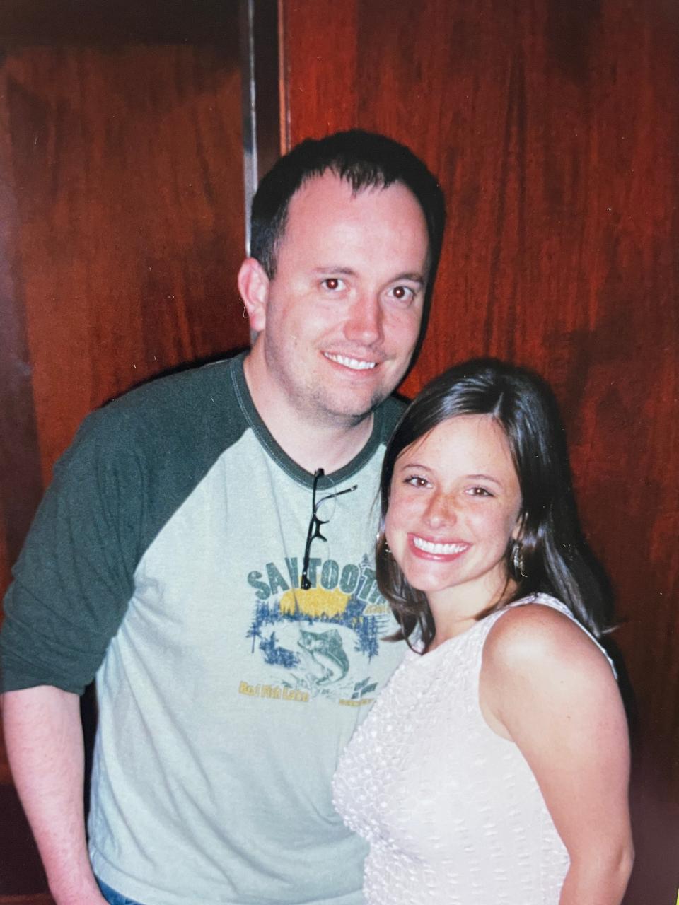 A 2003 picture of Matthew and Jessica Turner shortly after they started dating