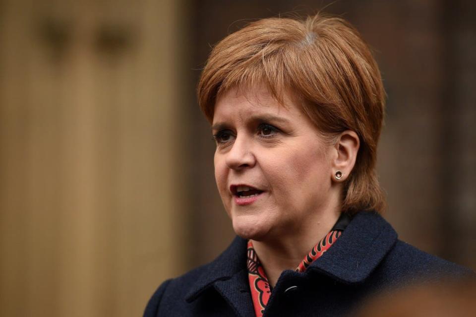 Nicola Sturgeon, Première ministre écossaise. - Oli SCARFF / AFP