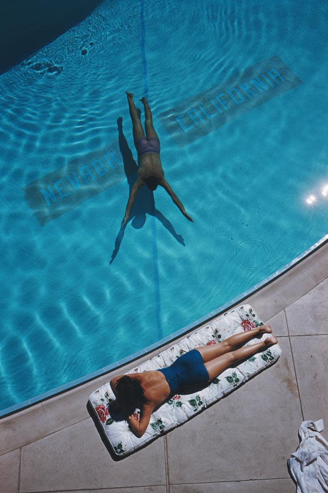 Swimmer And Sunbather, Lake Tahoe, 1959