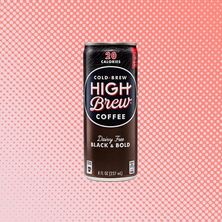 Best Sweetened Iced Coffee: High Brew Cold Brew Coffee in Black and Bold