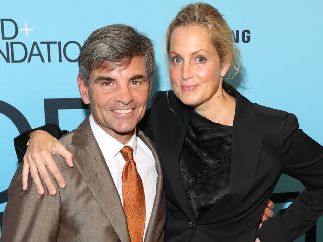 <p>Manny Carabel/Getty</p> George Stephanopoulos and Ali Wentworth, September 2018