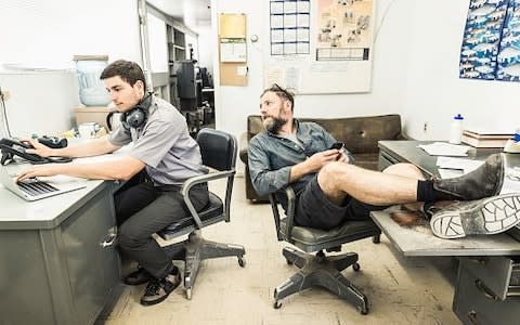 Scientists wearing socks - Credit: gettu images/cultura rf